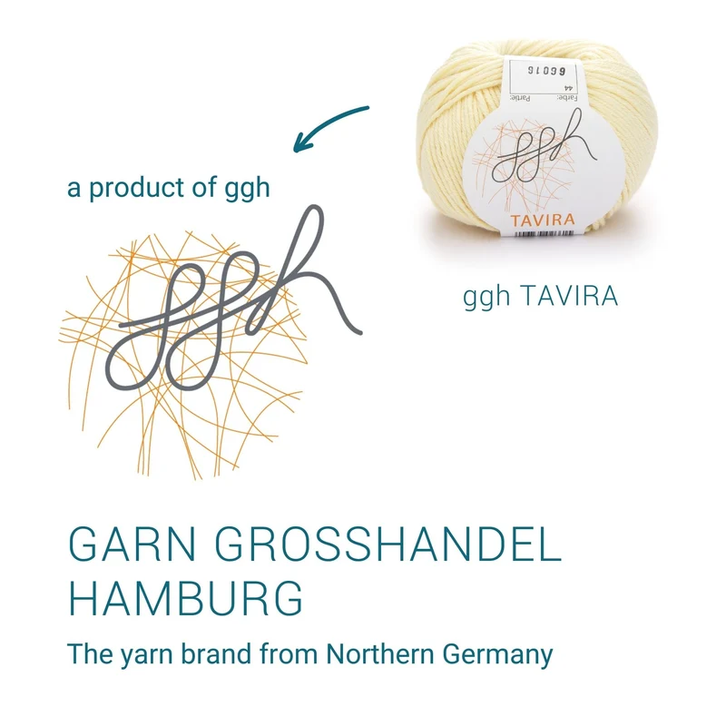 ggh Tavira | 100% Baumwolle | 80m/50g | 044 - Vanille