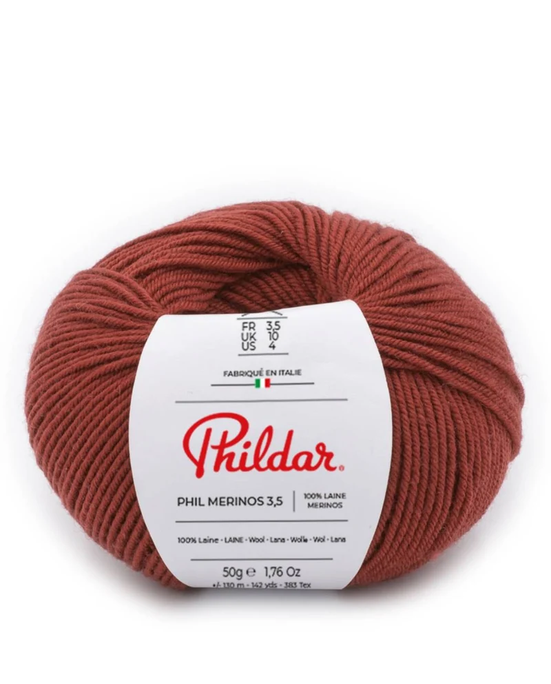 Phildar Phil Merinos 3,5 2379 Mahagoni