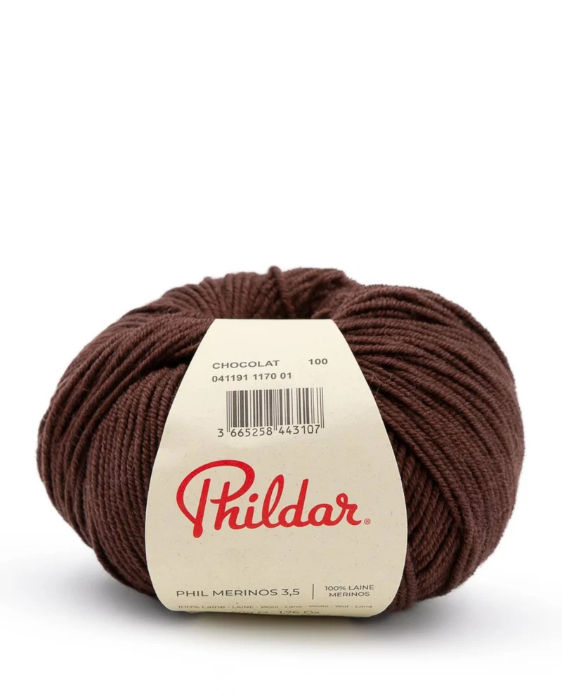 Phildar Phil Merinos 3,5 1170 Chocolate