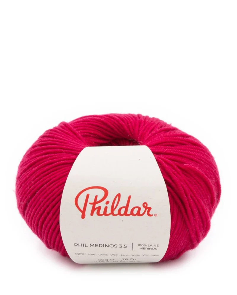 Phildar Phil Merinos 3,5 2455 Himbeere