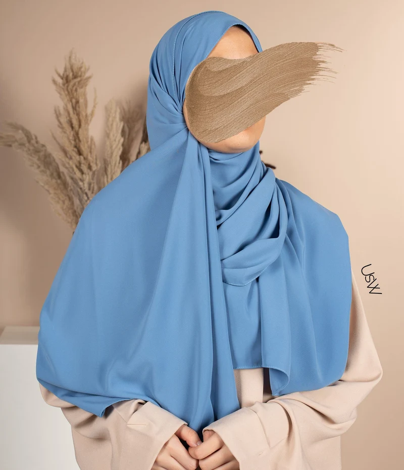 Schal Pearl Collection – Cerulean