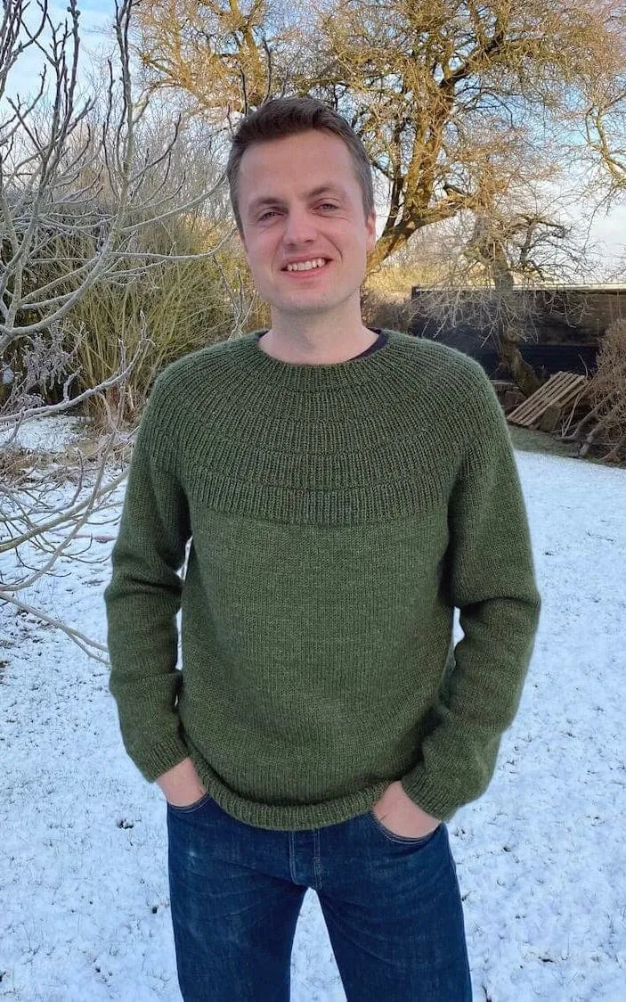 Ankers Pullover Boyfriend Size - PEER GYNT - Strickset