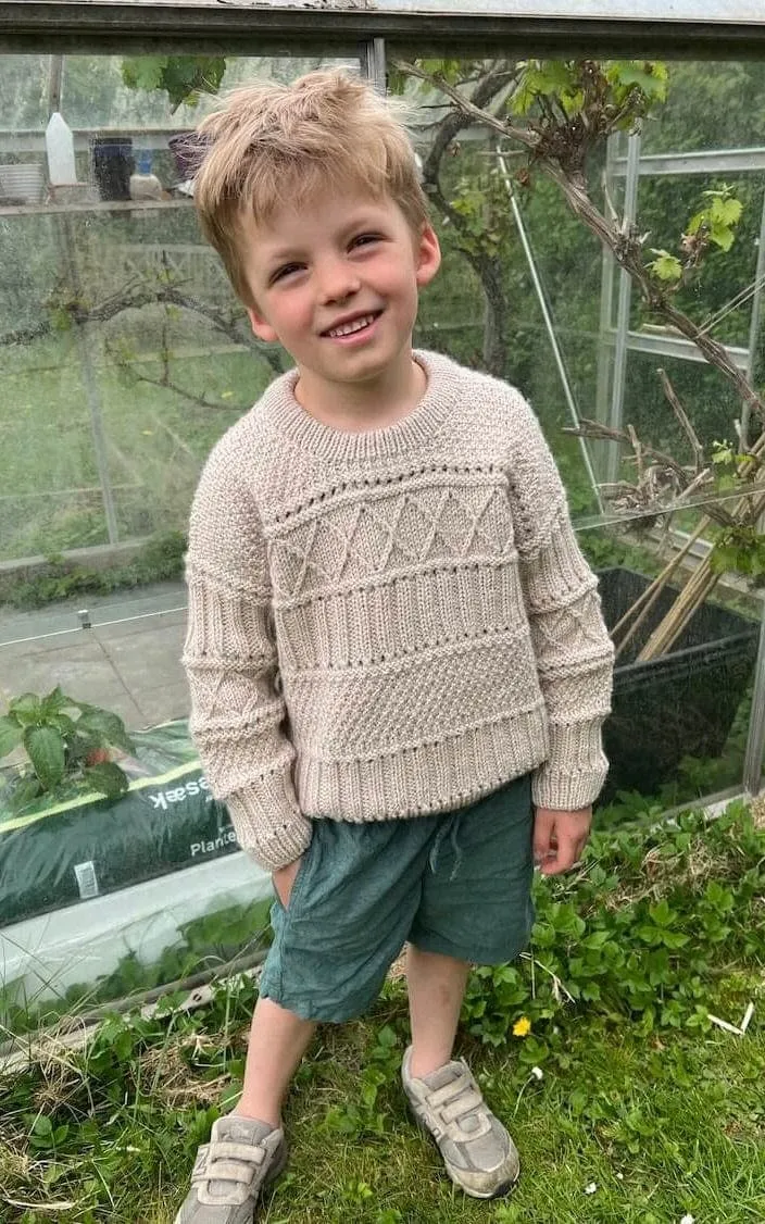 Ingrid Sweater Junior - PEER GYNT - Strickset
