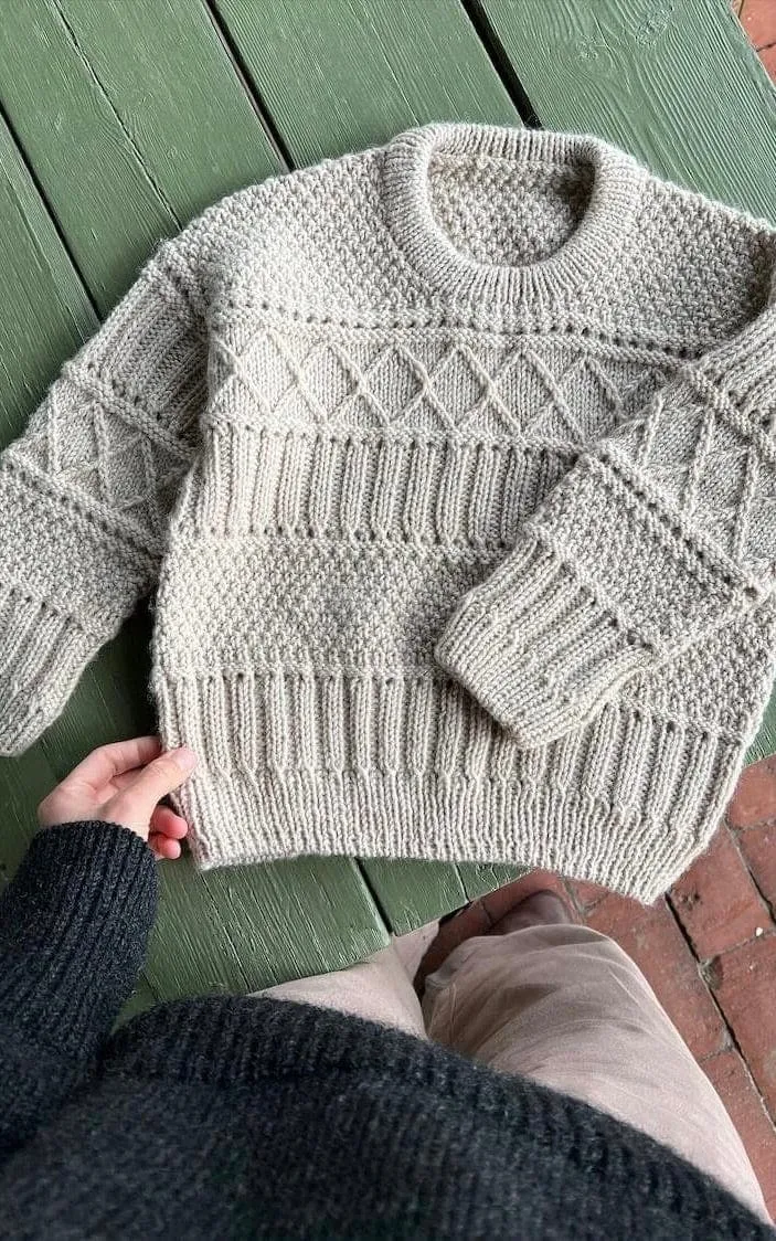 Ingrid Sweater Junior - PEER GYNT - Strickset