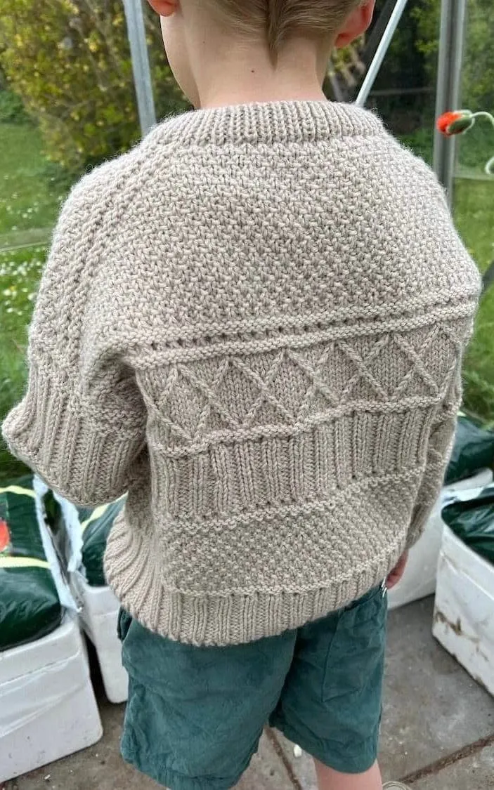 Ingrid Sweater Junior - PEER GYNT - Strickset