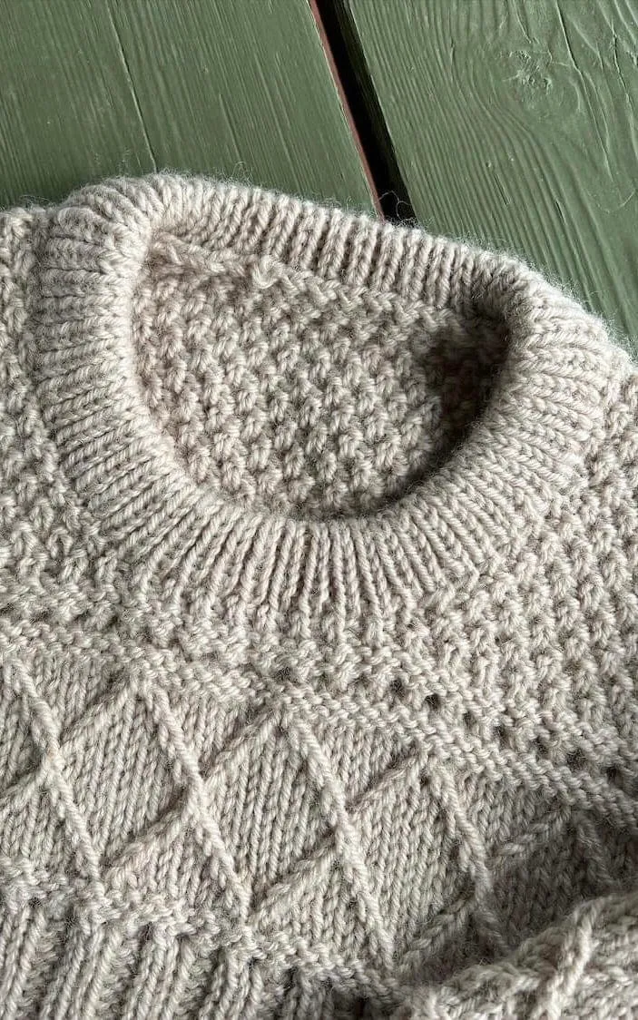 Ingrid Sweater Junior - PEER GYNT - Strickset