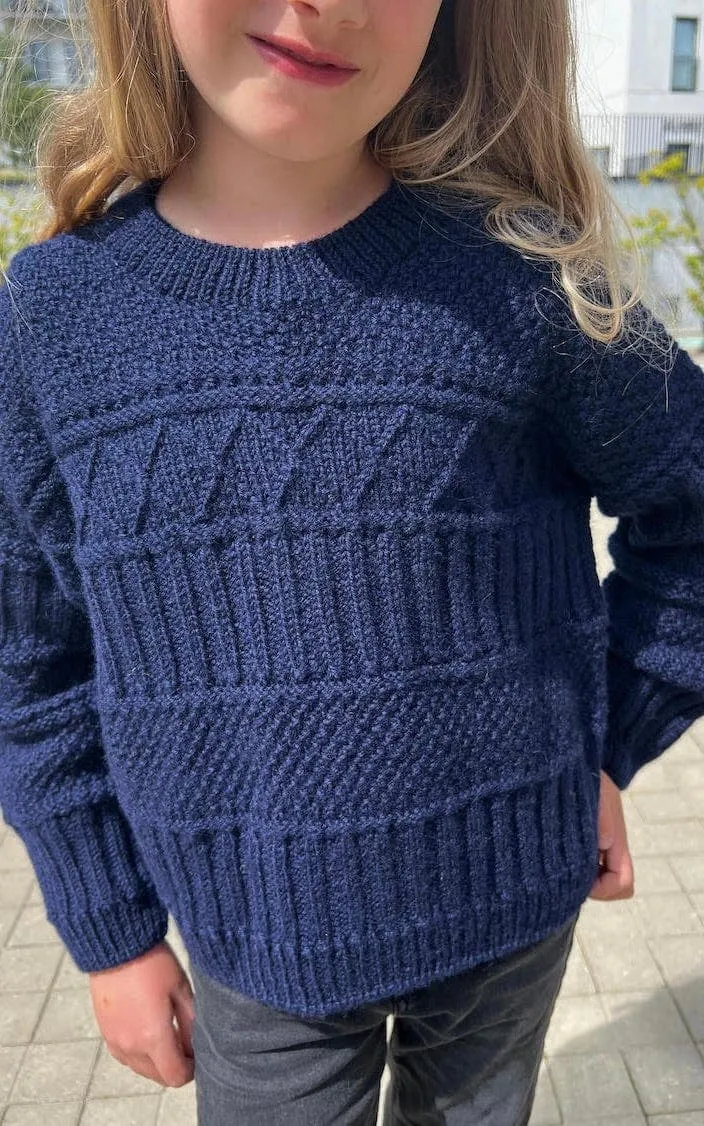 Ingrid Sweater Junior - PEER GYNT - Strickset