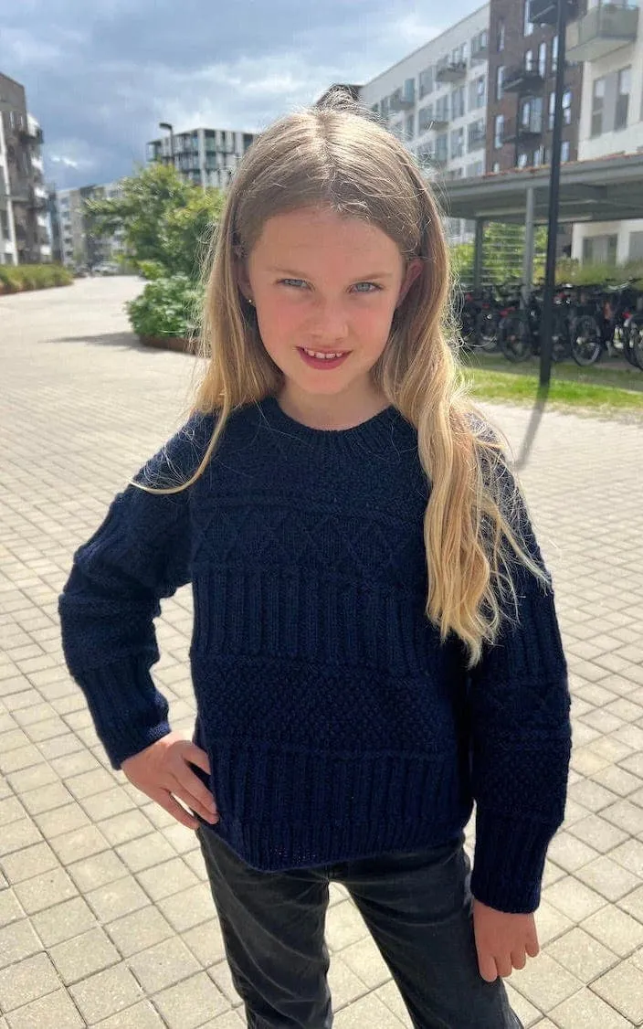 Ingrid Sweater Junior - PEER GYNT - Strickset
