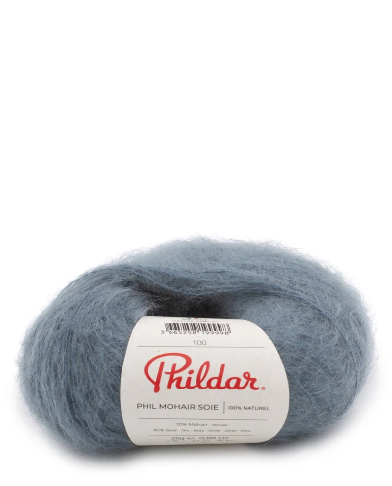 Phil Mohair Soie 2447 Schiefer
