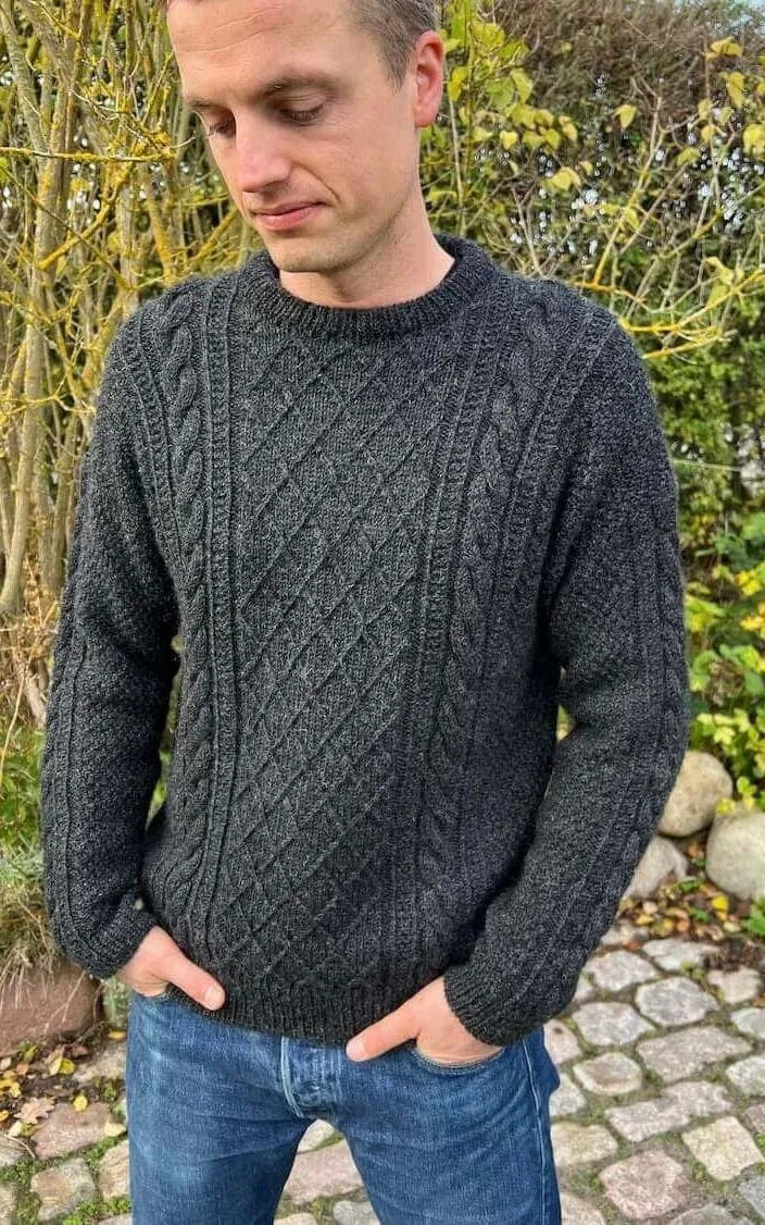 Moby Sweater Man - PEER GYNT - Strickpaket