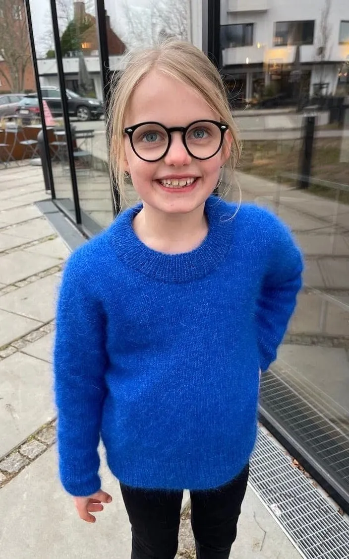 Stockholm Sweater Kinder - TYNN SILK MOHAIR - Strickpaket