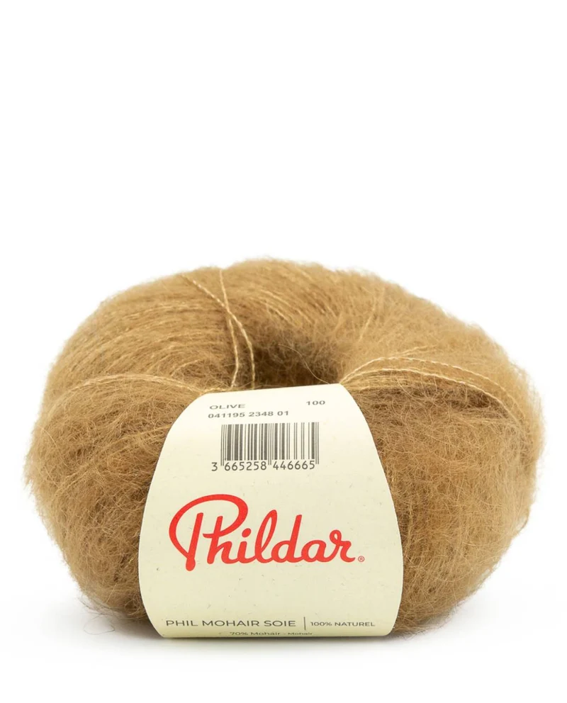 Phil Mohair Soie 2348 Oliv
