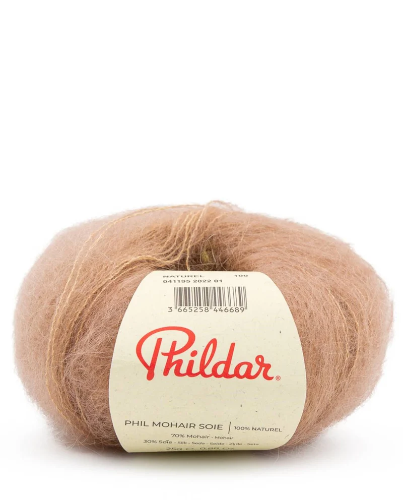 Phil Mohair Soie 2022 Naturfarben