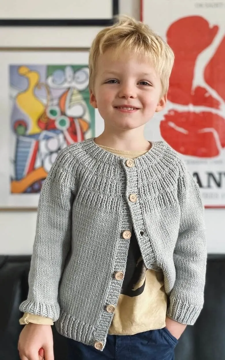 Ankers Jacke Kinder - SUNDAY - Strickpaket