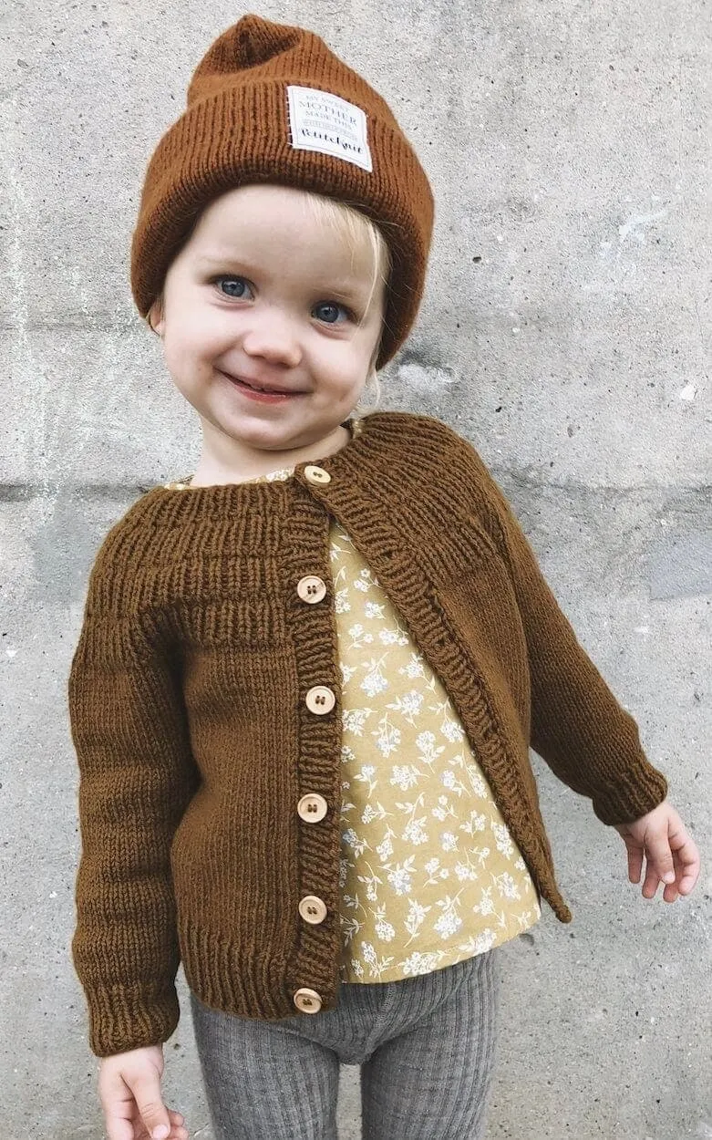 Ankers Jacke Kinder - SUNDAY - Strickpaket