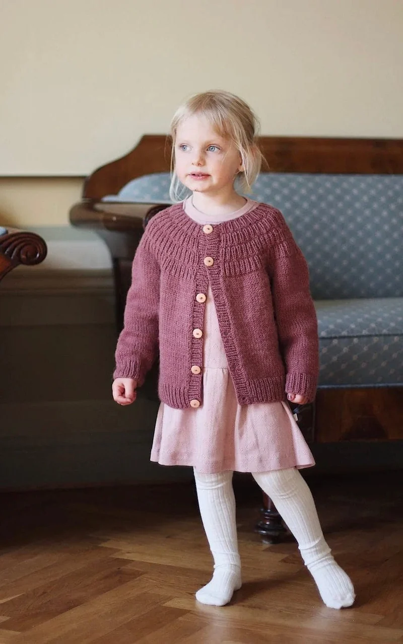 Ankers Jacke Kinder - SUNDAY - Strickpaket