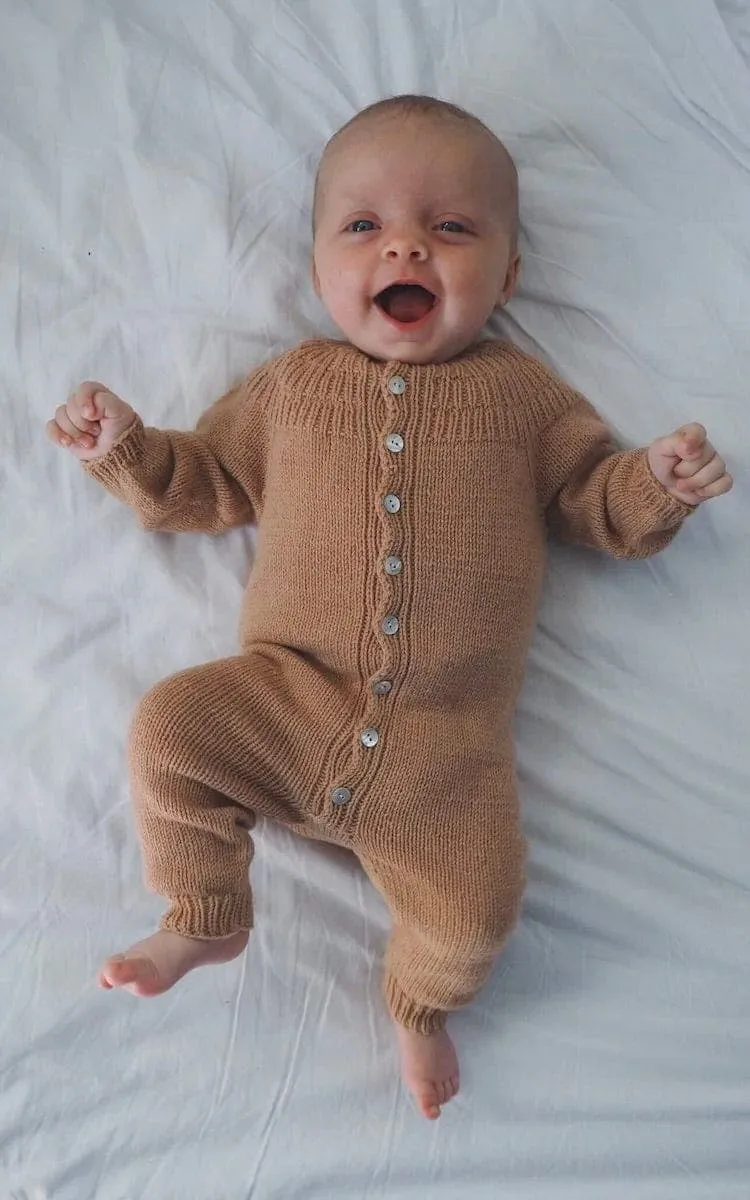 Ankers Strampler Baby - SUNDAY - Strickpaket