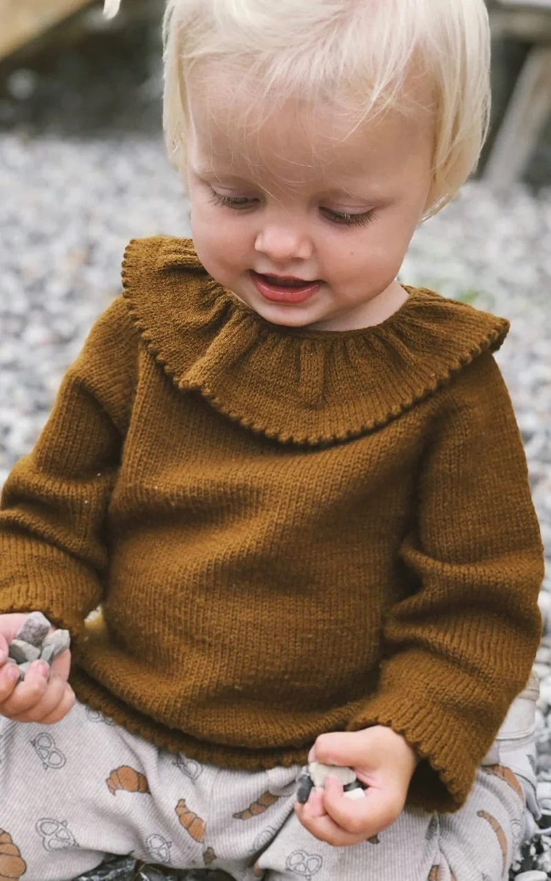 Dagmars Bluse Kinder - SUNDAY - Strickpaket