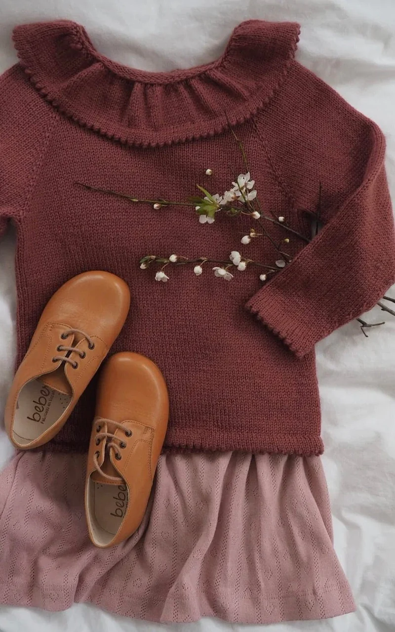 Dagmars Bluse Kinder - SUNDAY - Strickpaket
