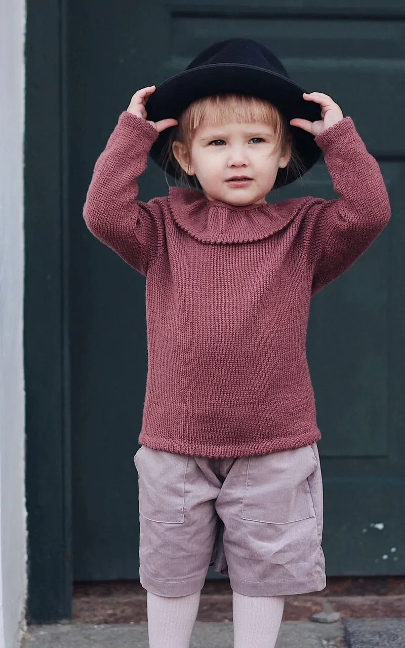 Dagmars Bluse Kinder - SUNDAY - Strickpaket