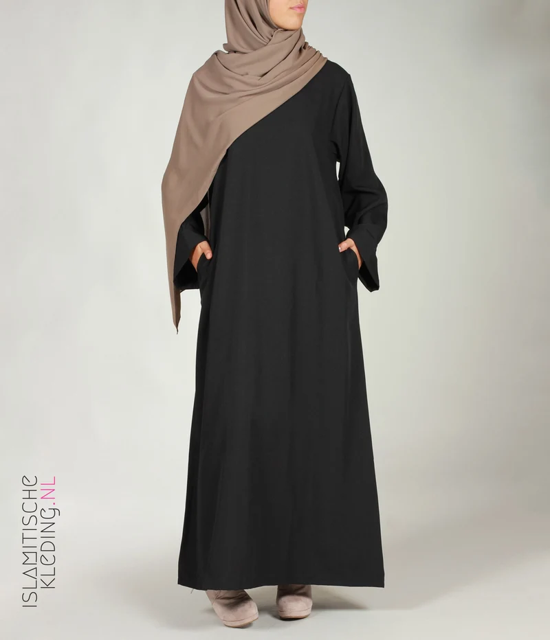 Kimono Abaya Schwarz