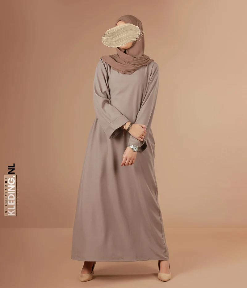Kimono Abaya Taupe