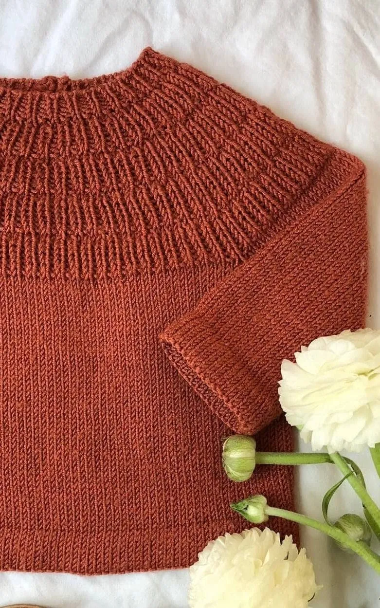 Ankers Bluse Kinder - SUNDAY - Strickpaket