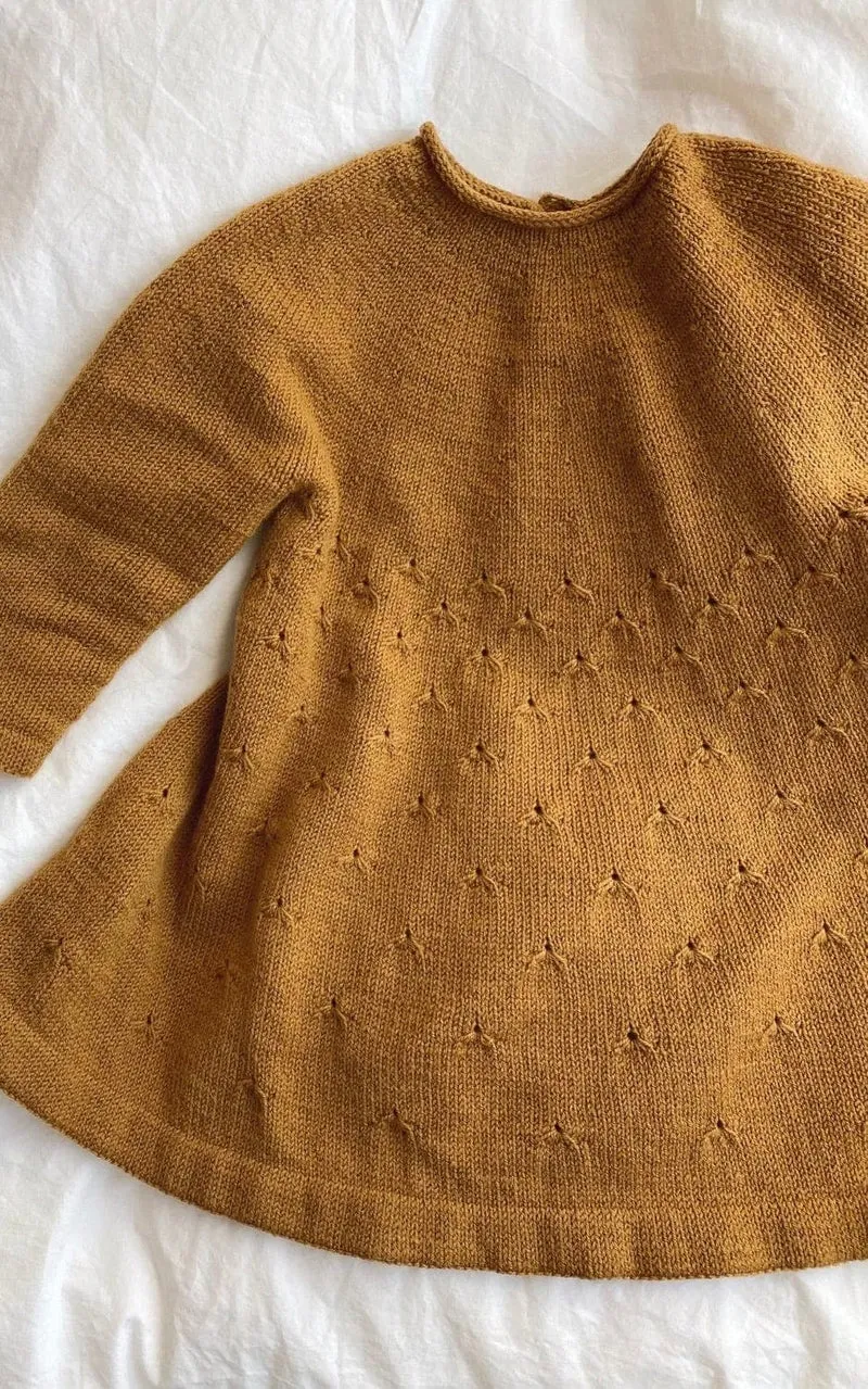 Löwenzahn Kleid Kinder - SUNDAY - Strickpaket