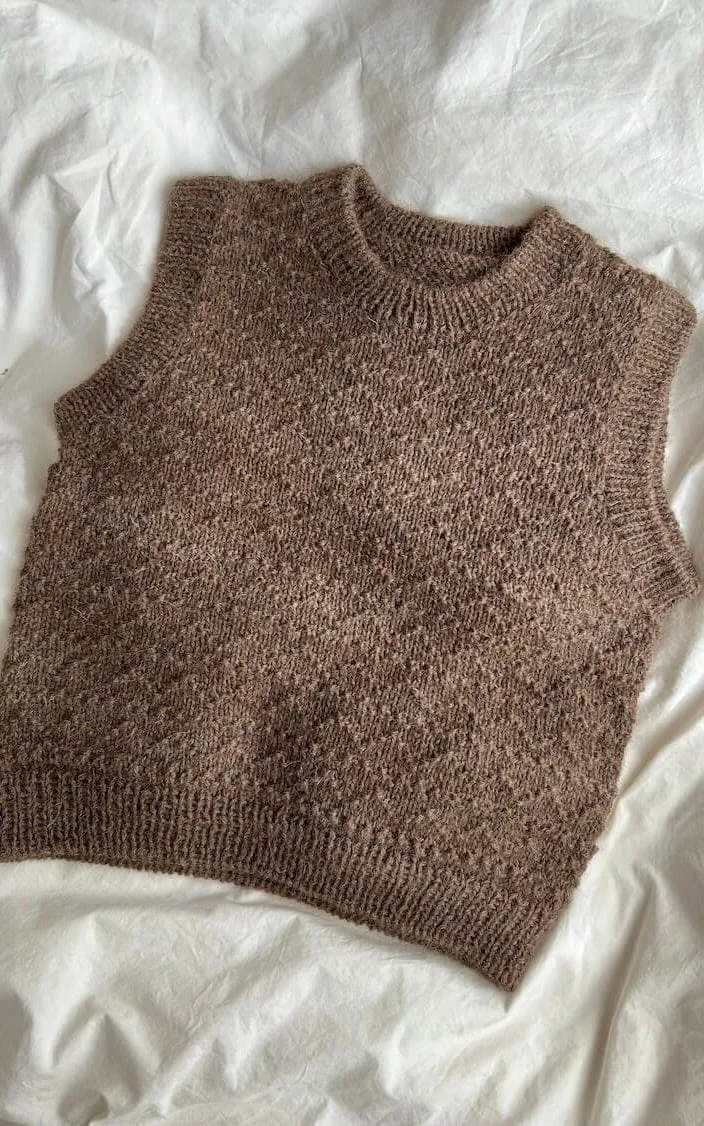 Sille Slipover Kinder - DOUBLE SUNDAY - Strickset
