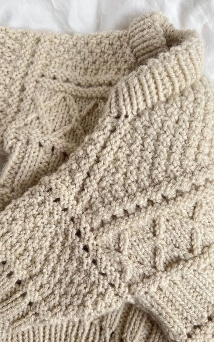 Ingrid Sweater Baby - DOUBLE SUNDAY - Strickset
