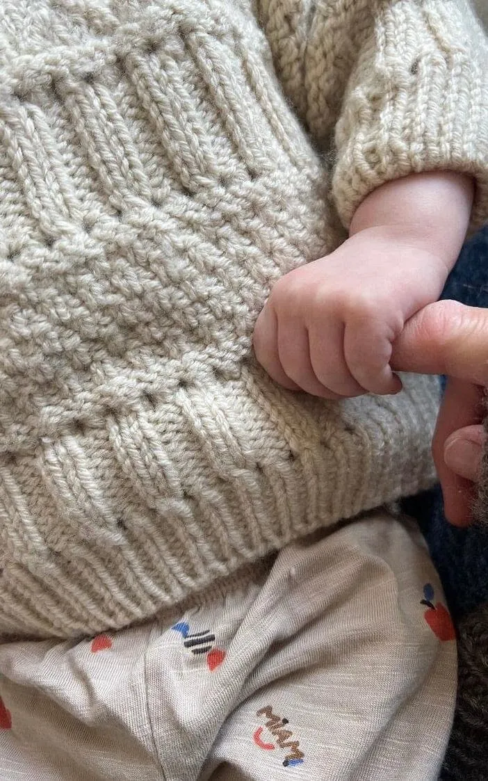 Ingrid Sweater Baby - DOUBLE SUNDAY - Strickset