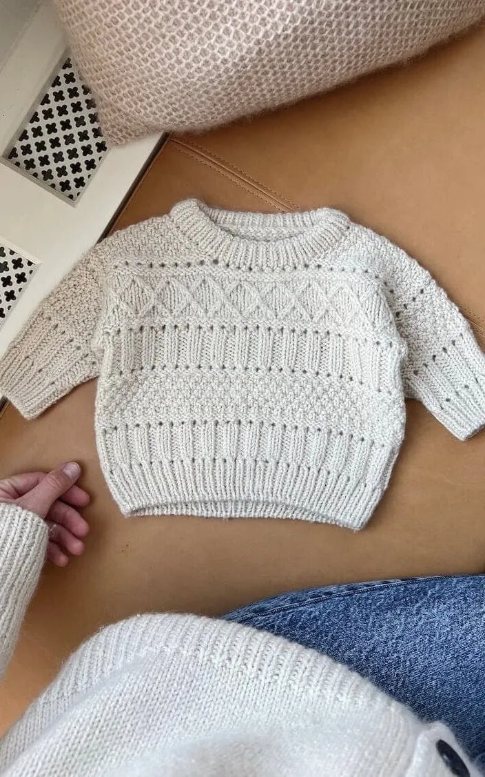 Ingrid Sweater Baby - DOUBLE SUNDAY - Strickset