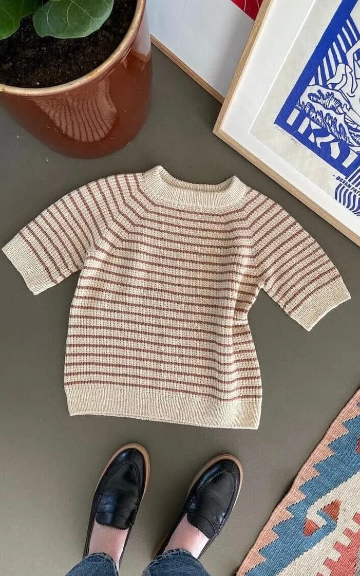 Friday Tee (gestreift) - SUNDAY - Strickset