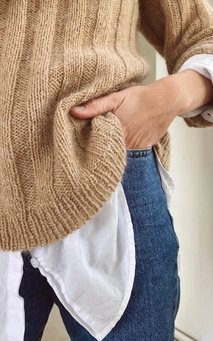 Längsstreifen Pullover Damen - SUNDAY & TYNN SILK MOHAIR - Strickpaket