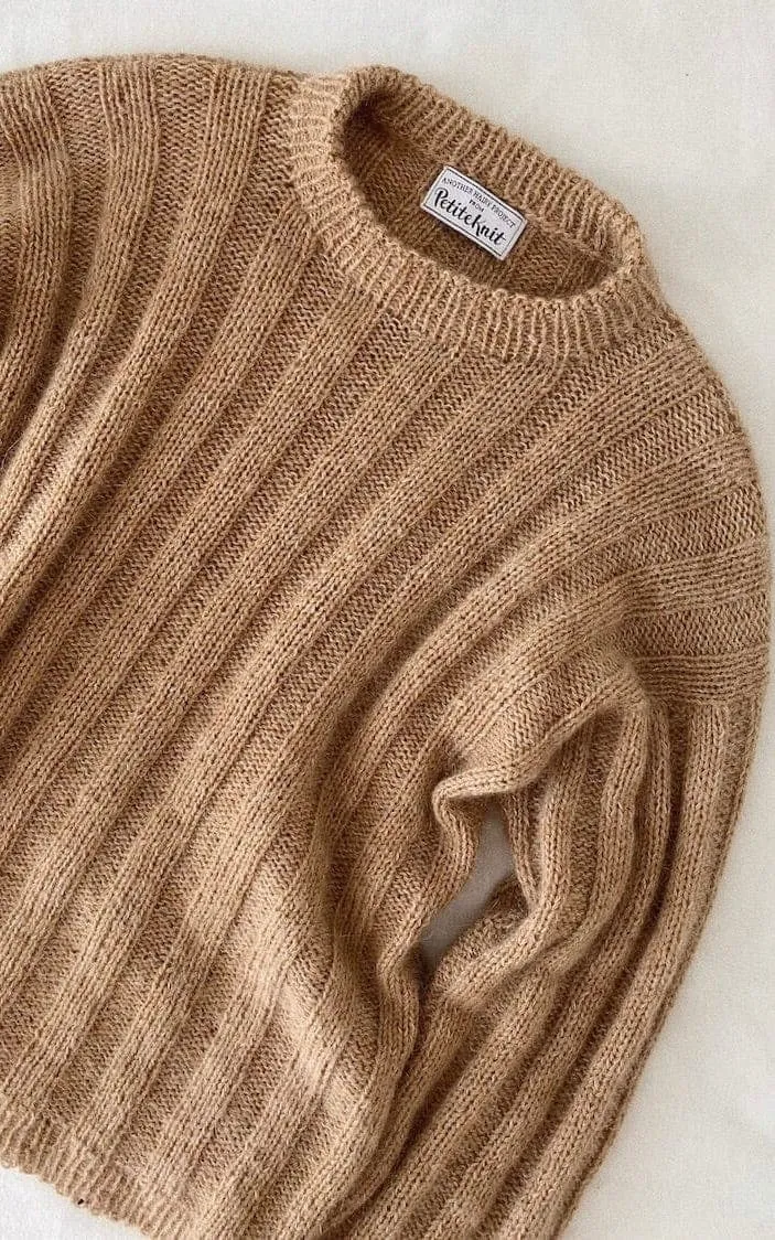 Längsstreifen Pullover Damen - SUNDAY & TYNN SILK MOHAIR - Strickpaket