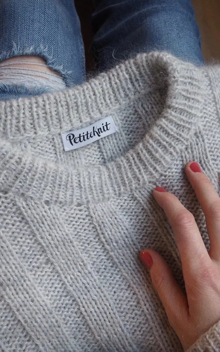 Längsstreifen Pullover Damen - SUNDAY & TYNN SILK MOHAIR - Strickpaket