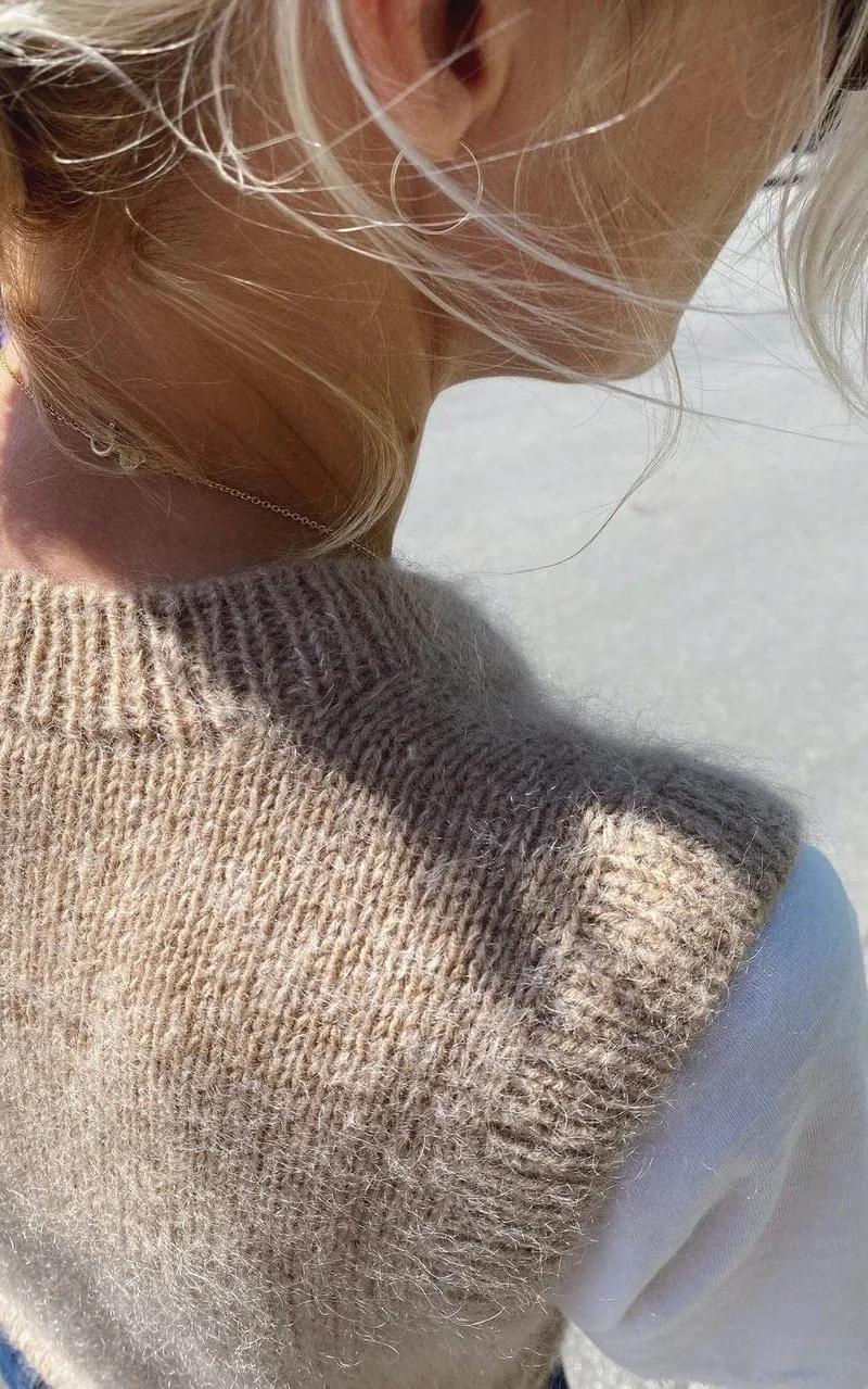 Stockholm Pullunder V-Ausschnitt - SUNDAY & TYNN SILK MOHAIR - Strickset