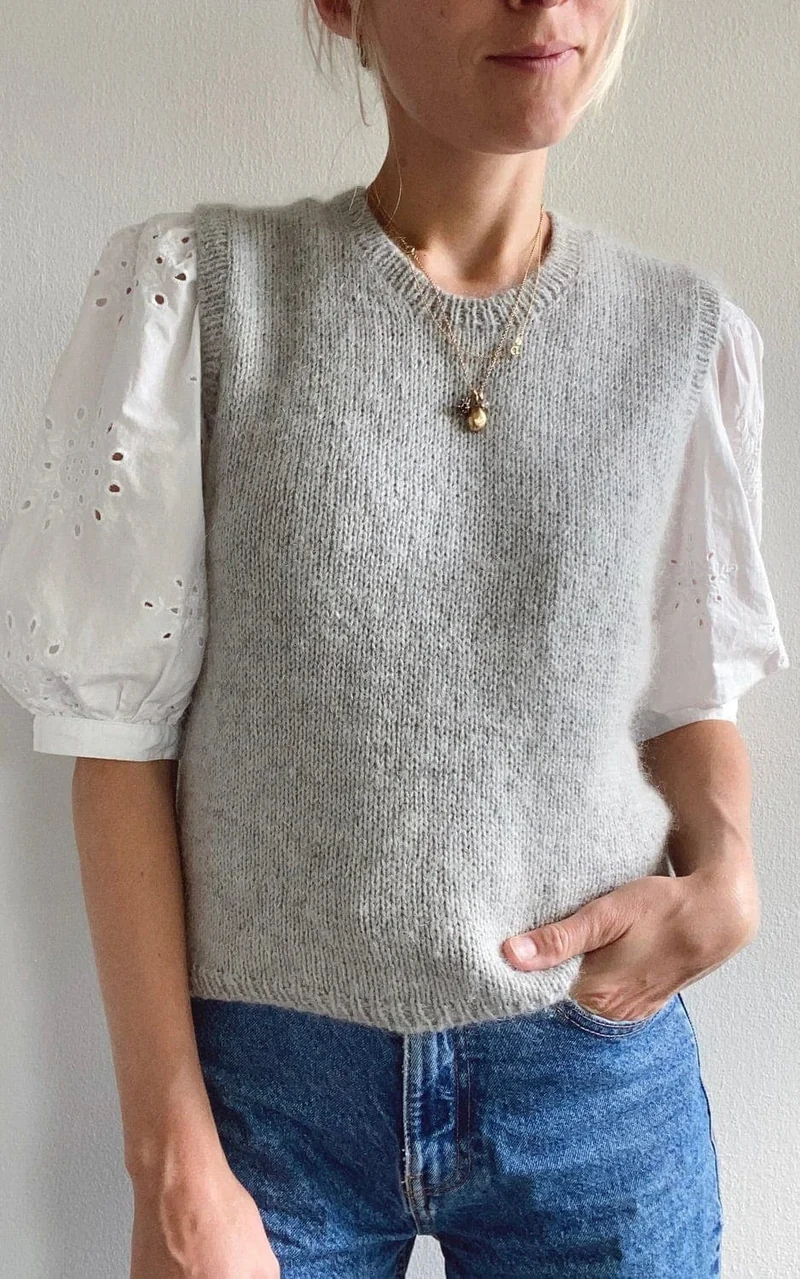Stockholm Pullunder - SUNDAY & TYNN SILK MOHAIR - Strickset