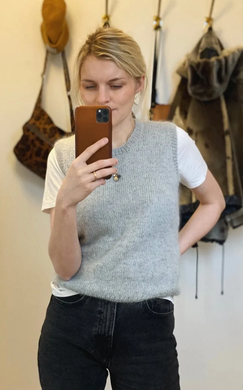 Stockholm Pullunder - SUNDAY & TYNN SILK MOHAIR - Strickset