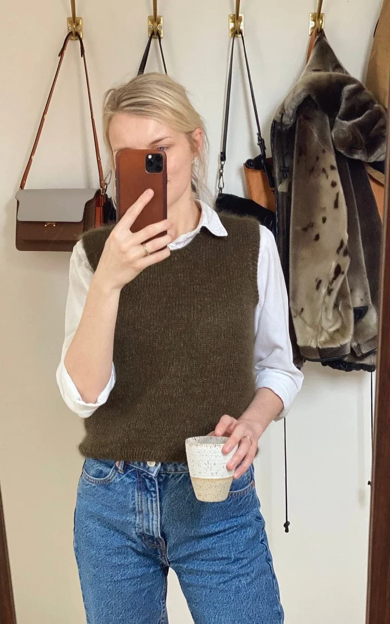Stockholm Pullunder - SUNDAY & TYNN SILK MOHAIR - Strickset