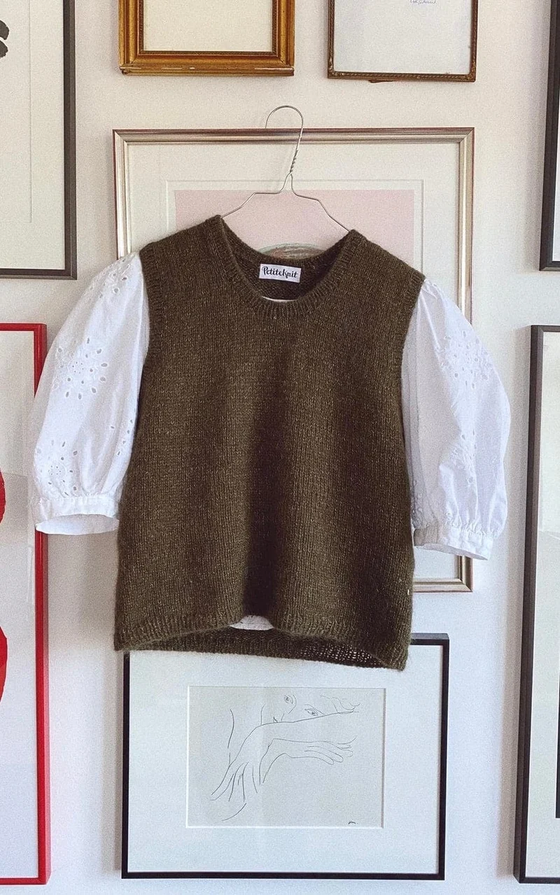 Stockholm Pullunder - SUNDAY & TYNN SILK MOHAIR - Strickset
