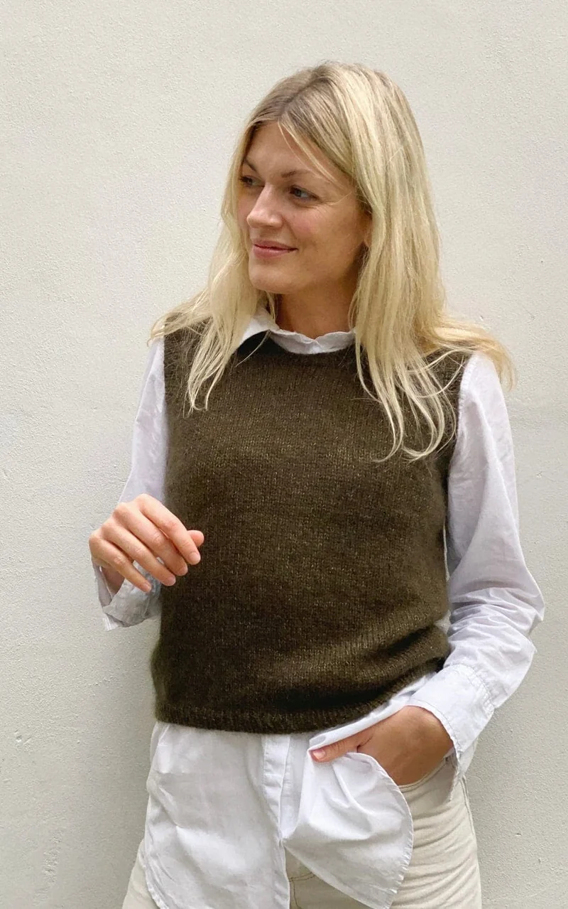 Stockholm Pullunder - SUNDAY & TYNN SILK MOHAIR - Strickset