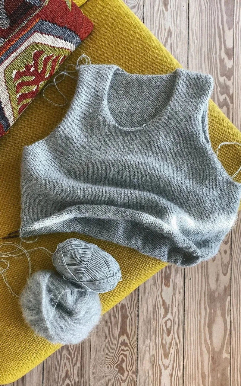 Stockholm Pullunder - SUNDAY & TYNN SILK MOHAIR - Strickset