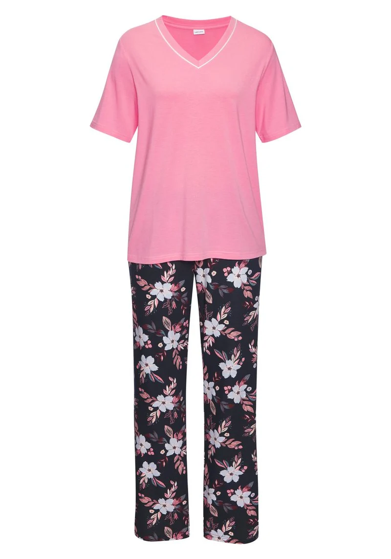 LASCANA LAS T-Shirt PJ Set