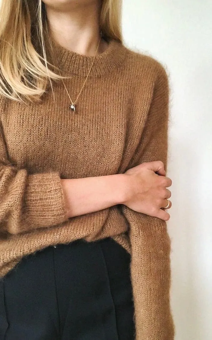 Stockholm Sweater - TYNN SILK MOHAIR - Strickset