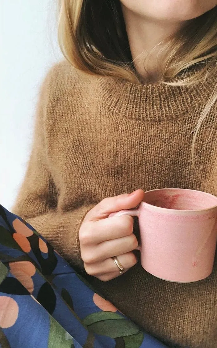 Stockholm Sweater - TYNN SILK MOHAIR - Strickset