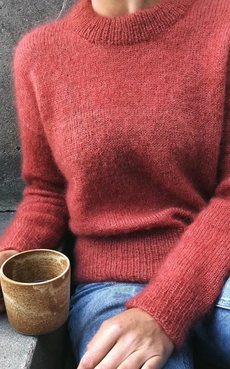 Stockholm Sweater - TYNN SILK MOHAIR - Strickset