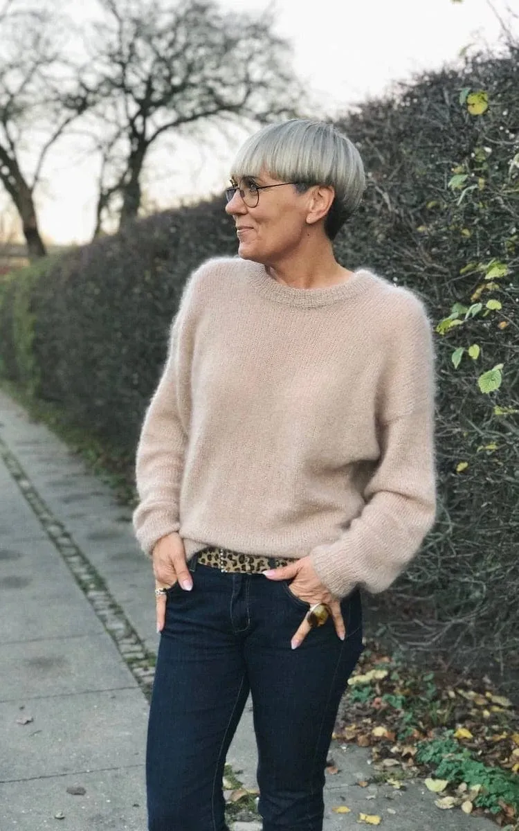 Stockholm Sweater - TYNN SILK MOHAIR - Strickset