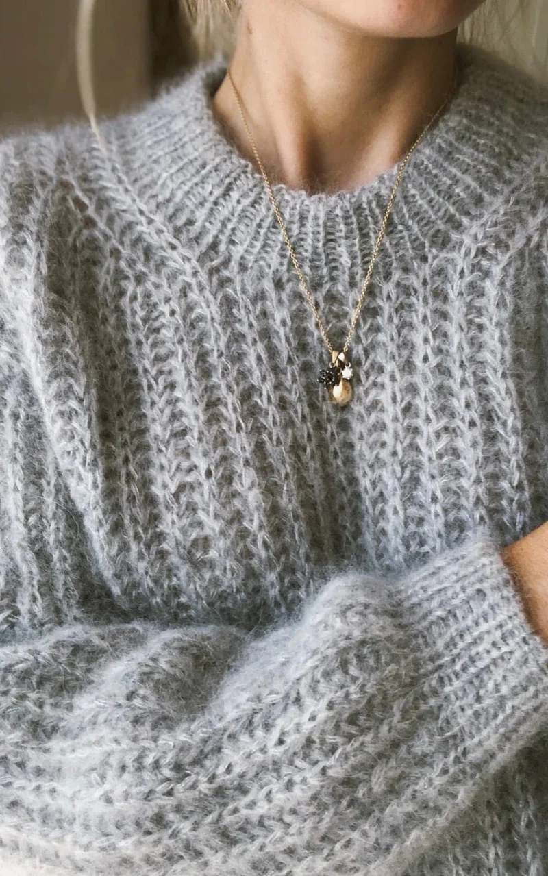 September Sweater - TYNN SILK MOHAIR - Strickpaket