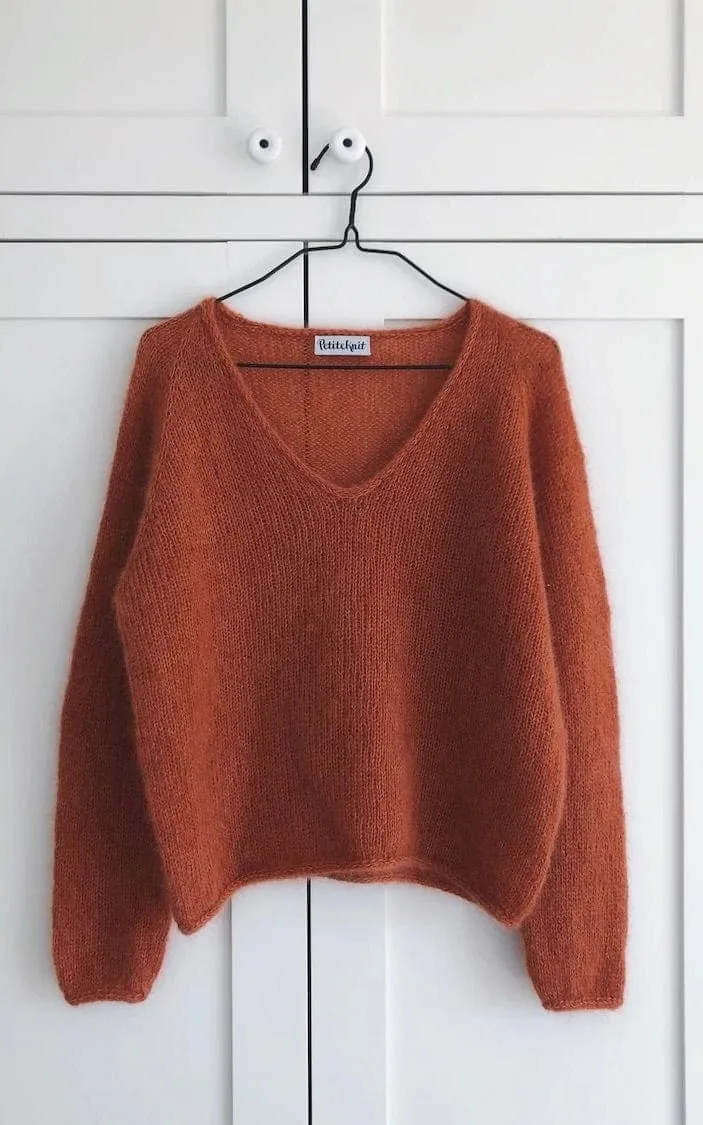Kumulus Bluse - TYNN SILK MOHAIR - Strickset